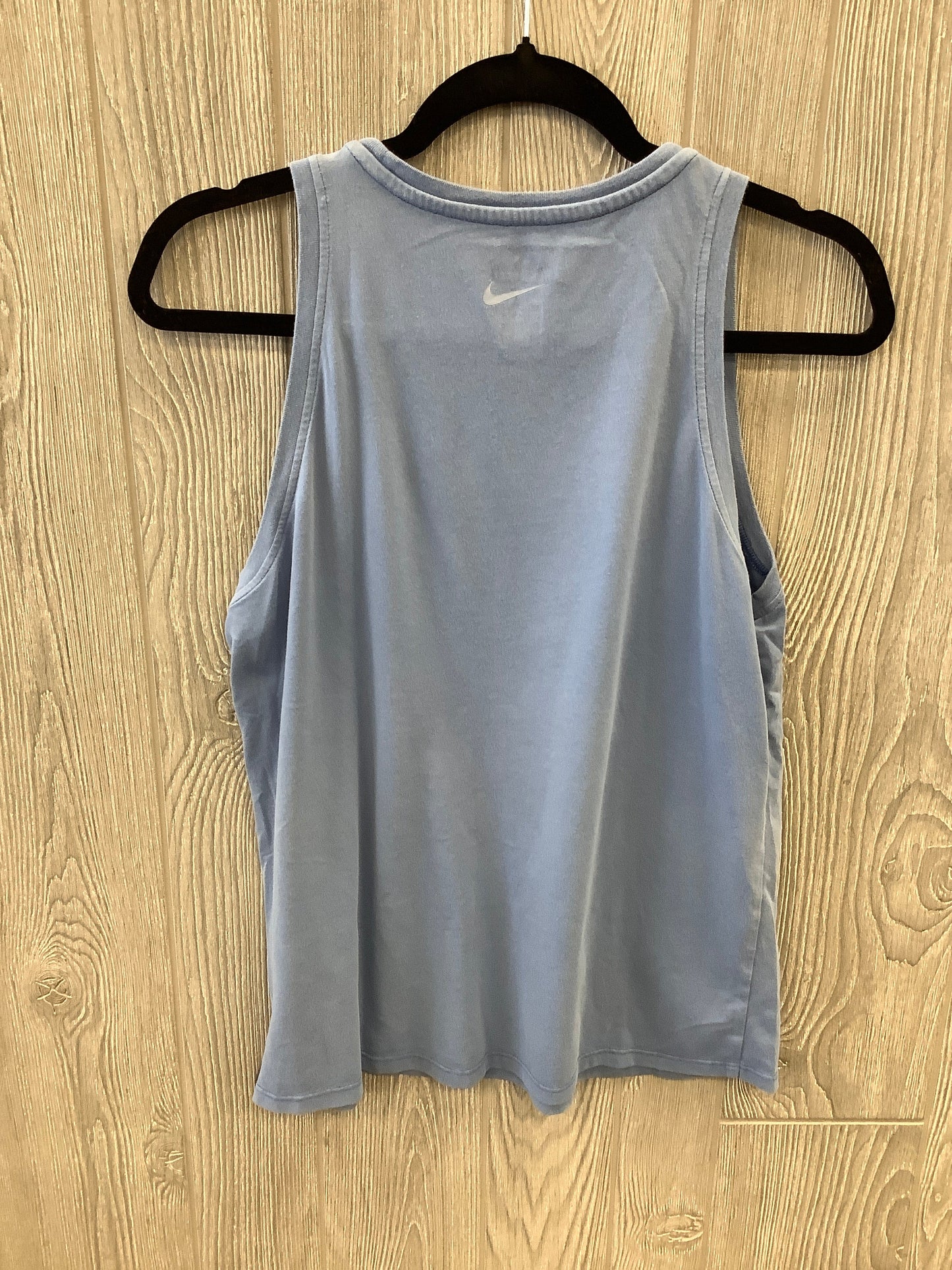 Top Sleeveless By Nike Apparel In Blue, Size: M