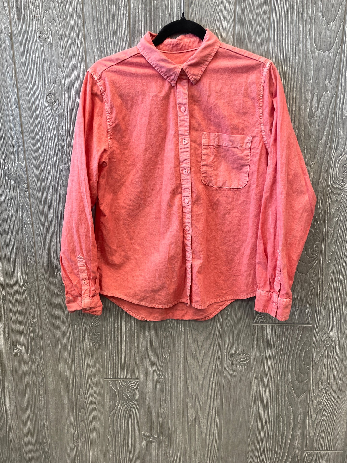 Top Long Sleeve By Universal Thread In Orange, Size: S