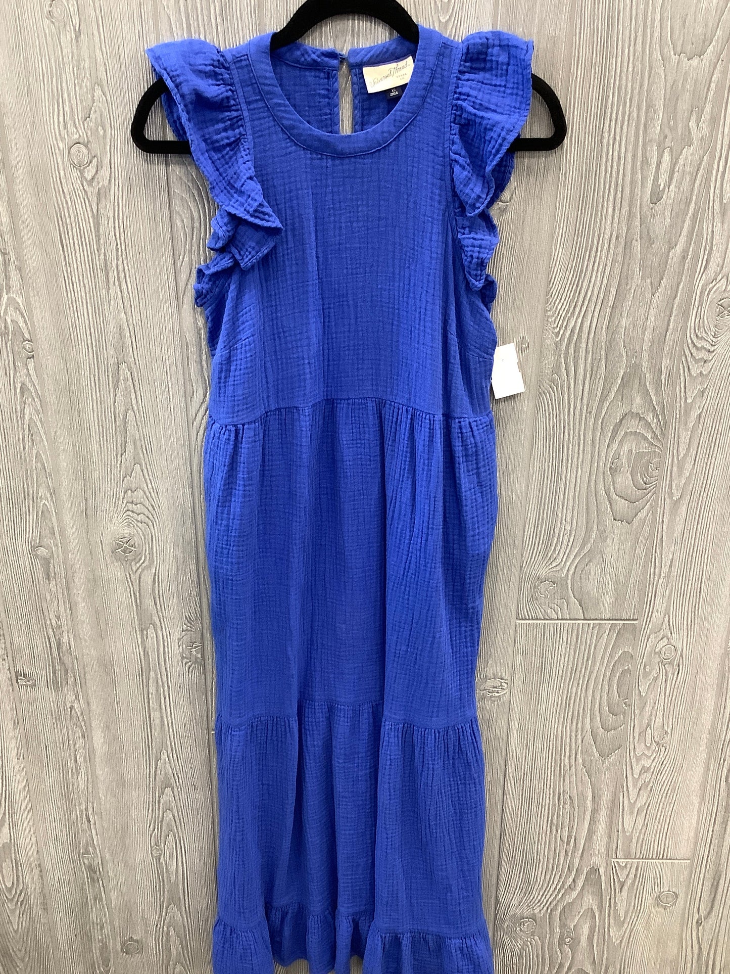 Dress Casual Maxi By Universal Thread In Blue, Size: Xs