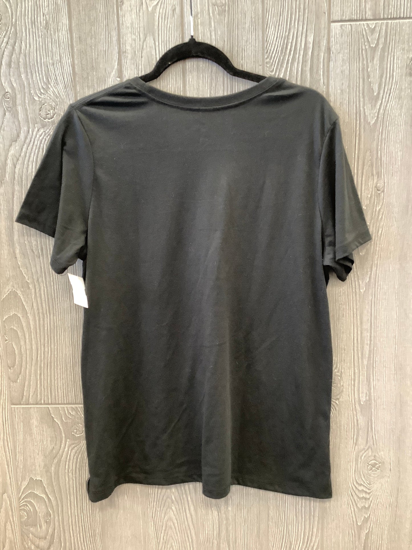 Top Short Sleeve By Cmf In Black, Size: Xl