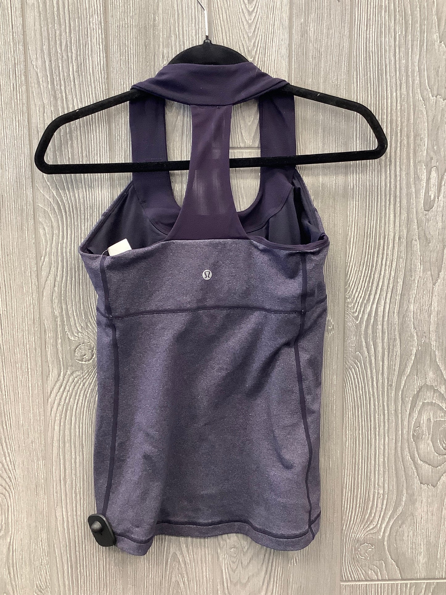 Athletic Tank Top By Lululemon In Purple, Size: M