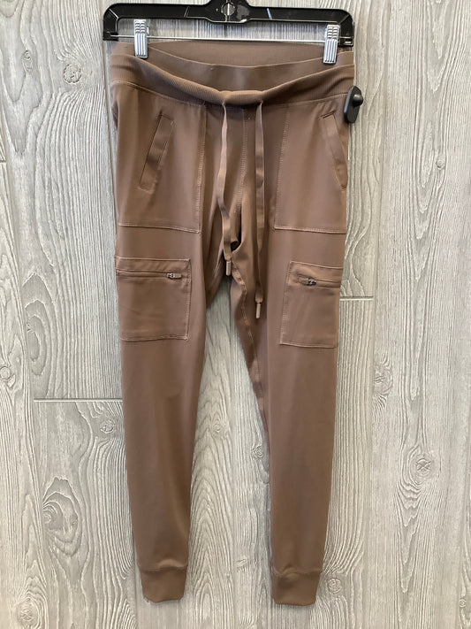 Athletic Pants By Mono B In Brown, Size: M