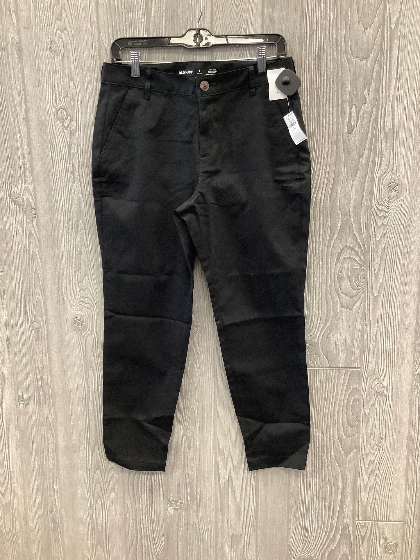 Pants Cropped By Old Navy In Black, Size: 6petite