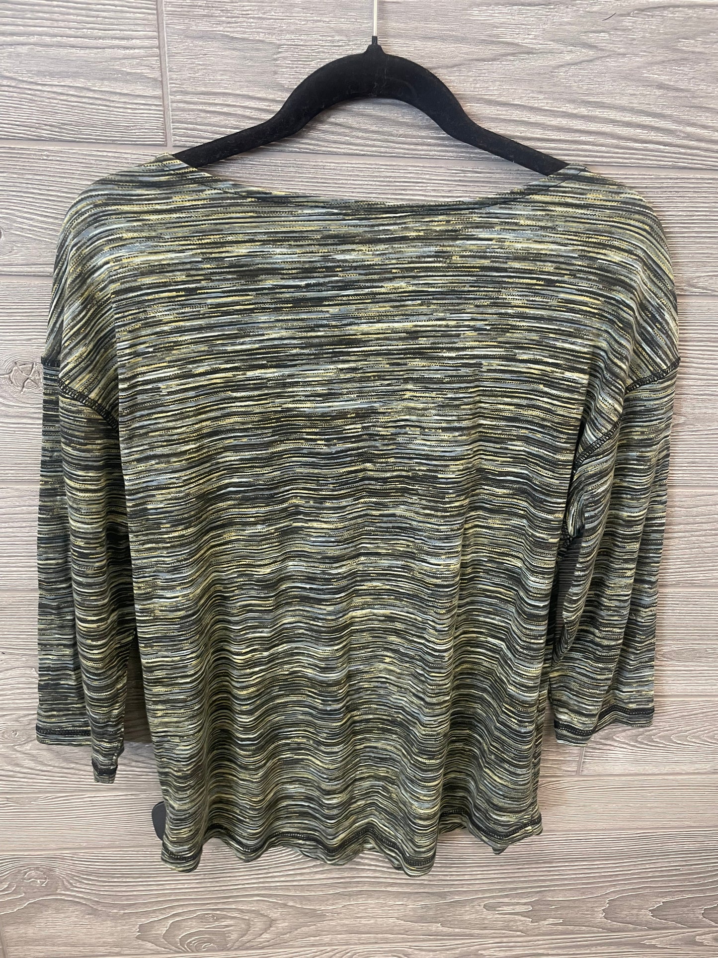 Top 3/4 Sleeve By Christopher And Banks In Green, Size: Petite  M