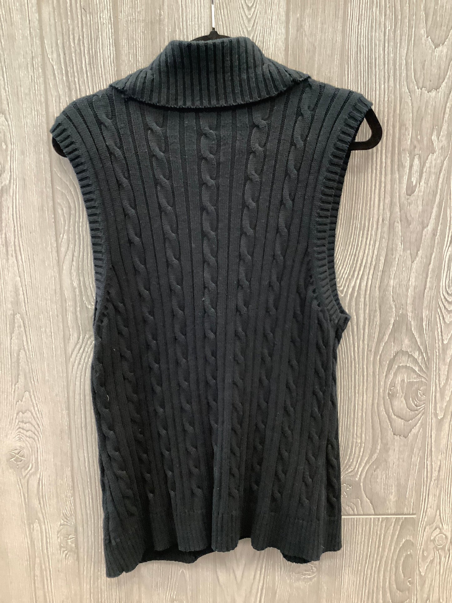 Vest Other By Chaps In Black, Size: L