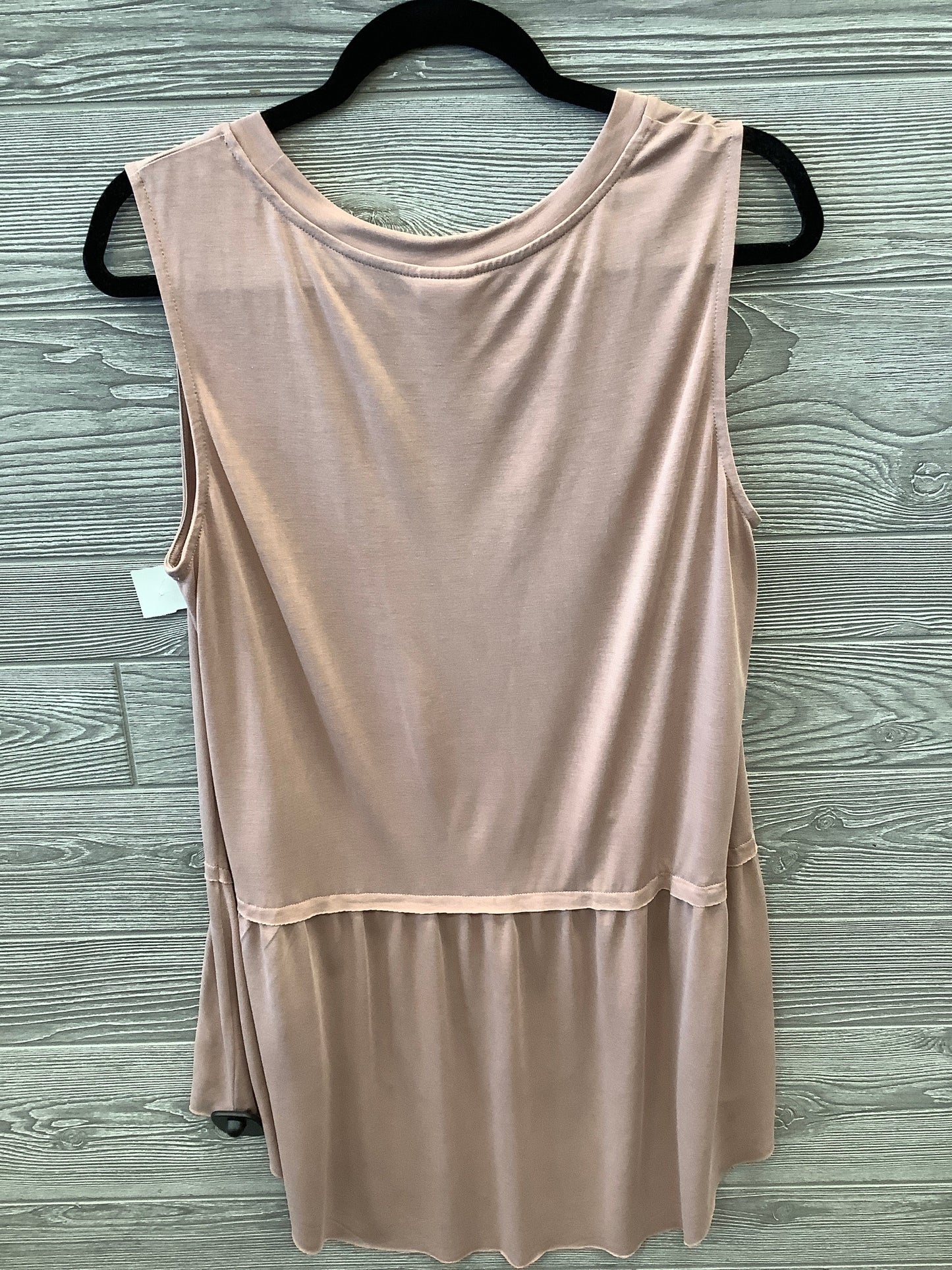 Top Sleeveless By Clothes Mentor In Mauve, Size: L