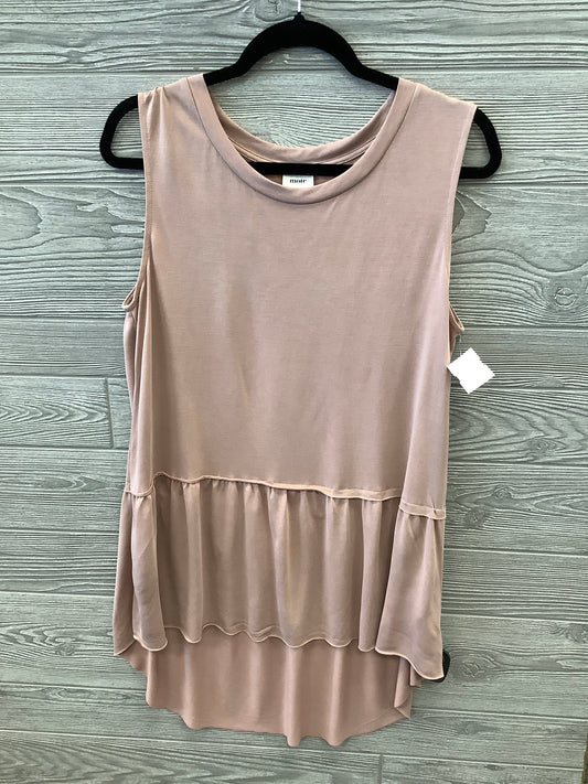 Top Sleeveless By Clothes Mentor In Mauve, Size: L