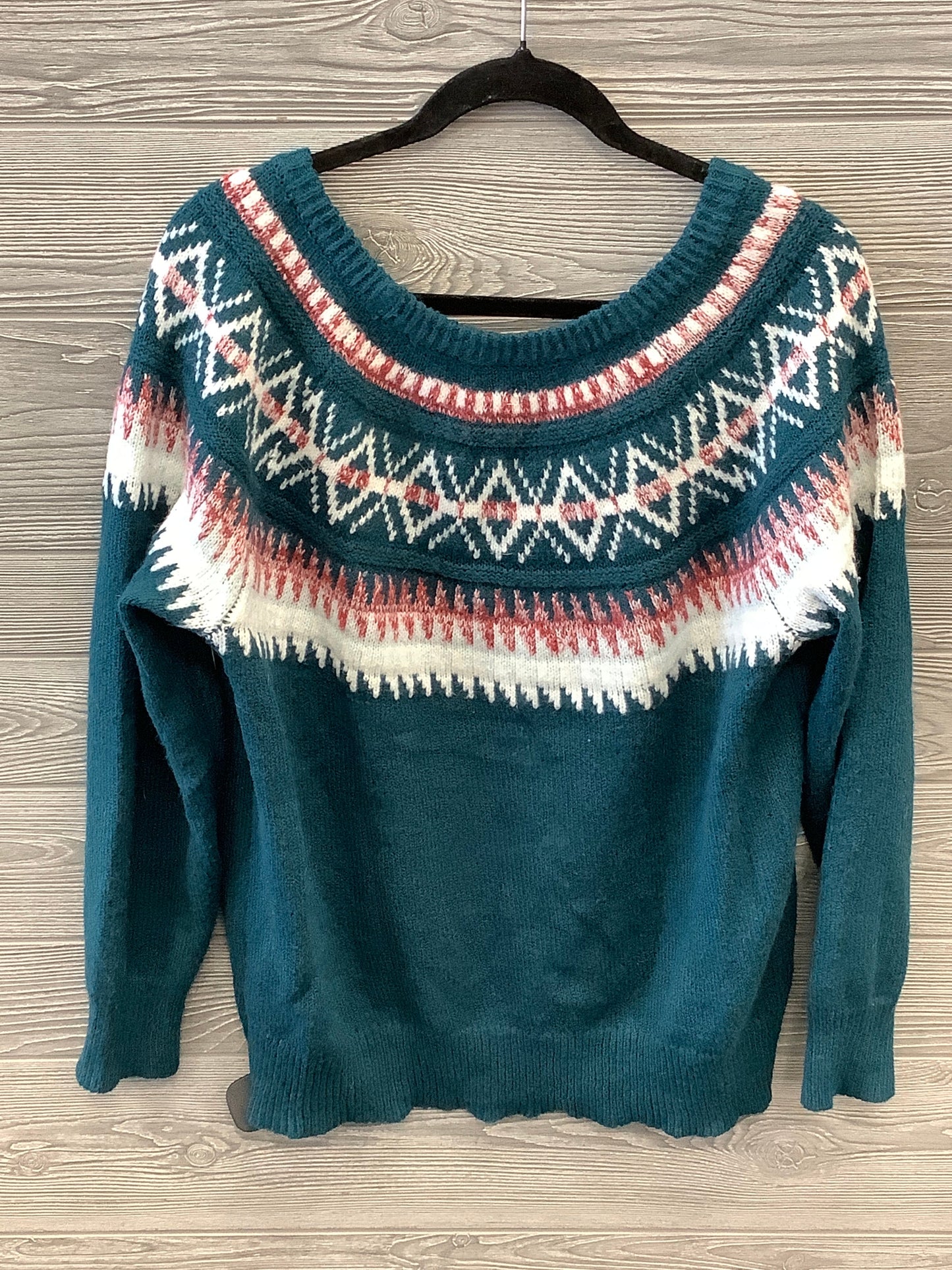 Sweater By Maurices In Green, Size: Xl