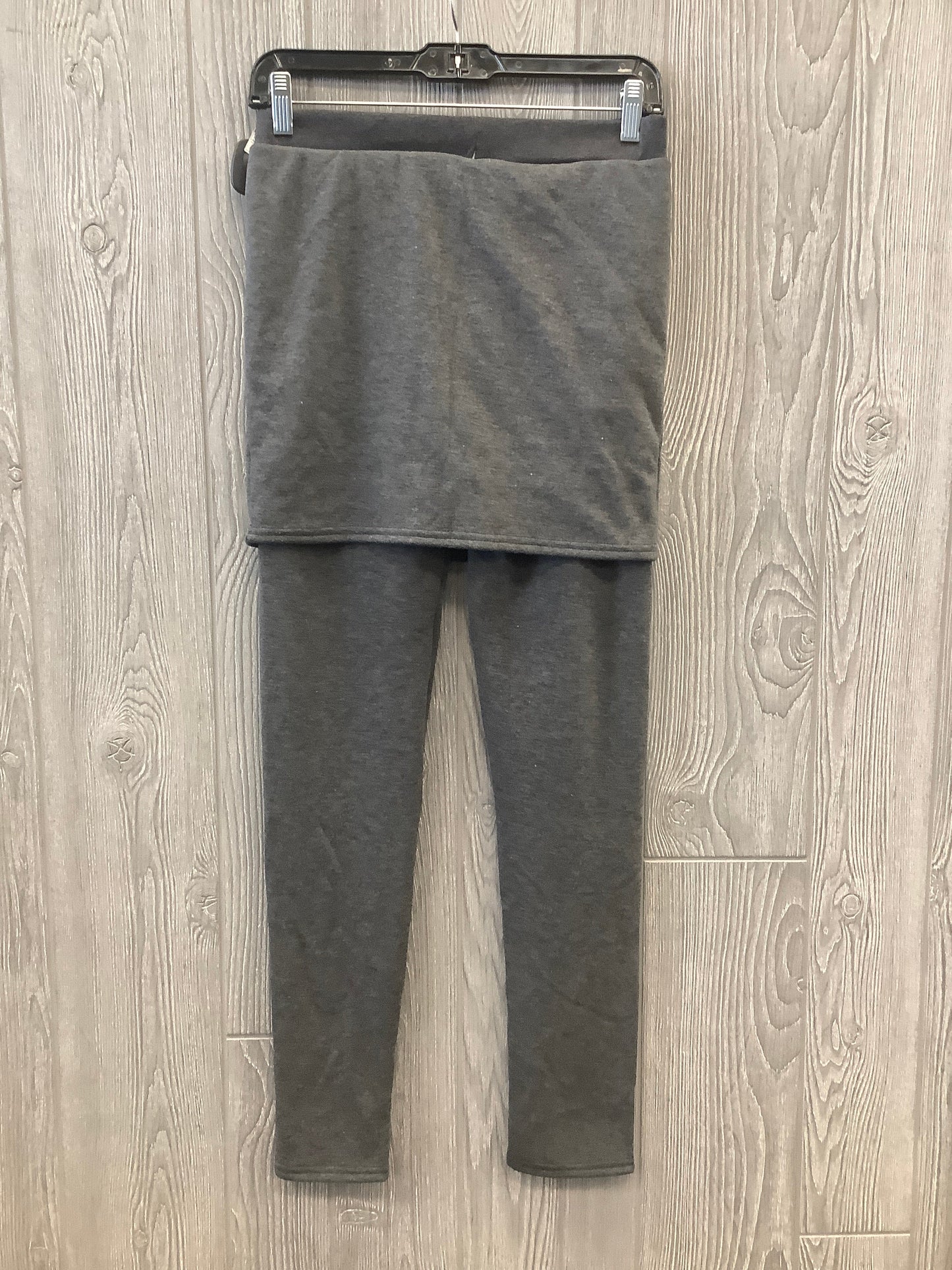 Pants Leggings By Clothes Mentor In Grey, Size: L