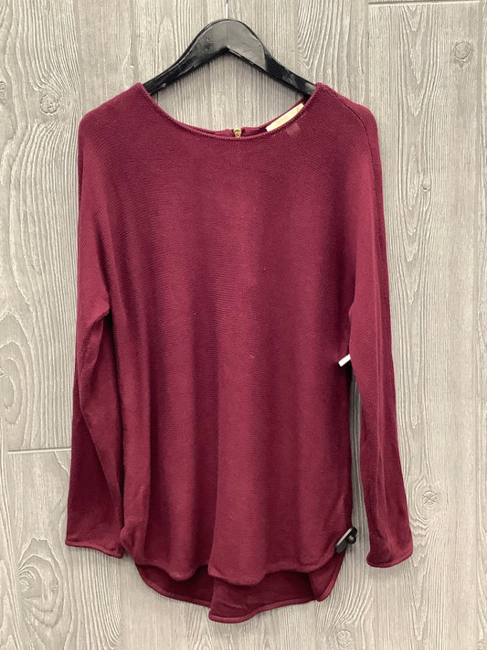 Top Long Sleeve By Michael By Michael Kors In Purple, Size: M