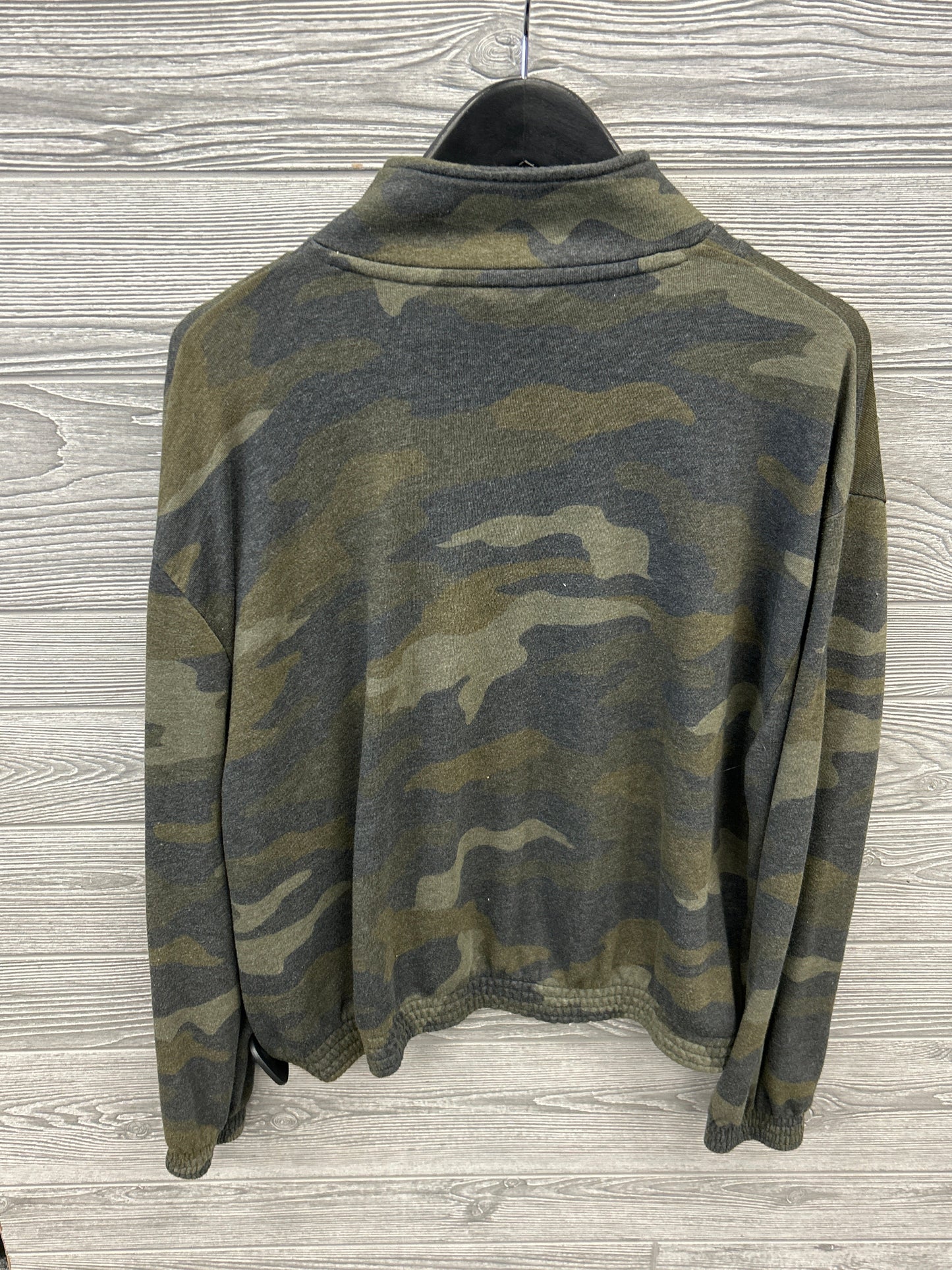 Sweatshirt Collar By Pink In Green, Size: M