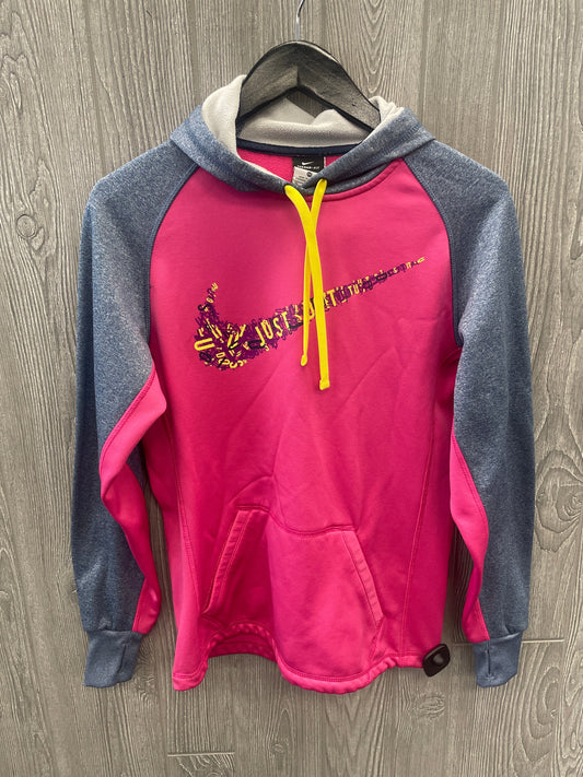 Athletic Sweatshirt Hoodie By Nike Apparel In Pink, Size: Xs