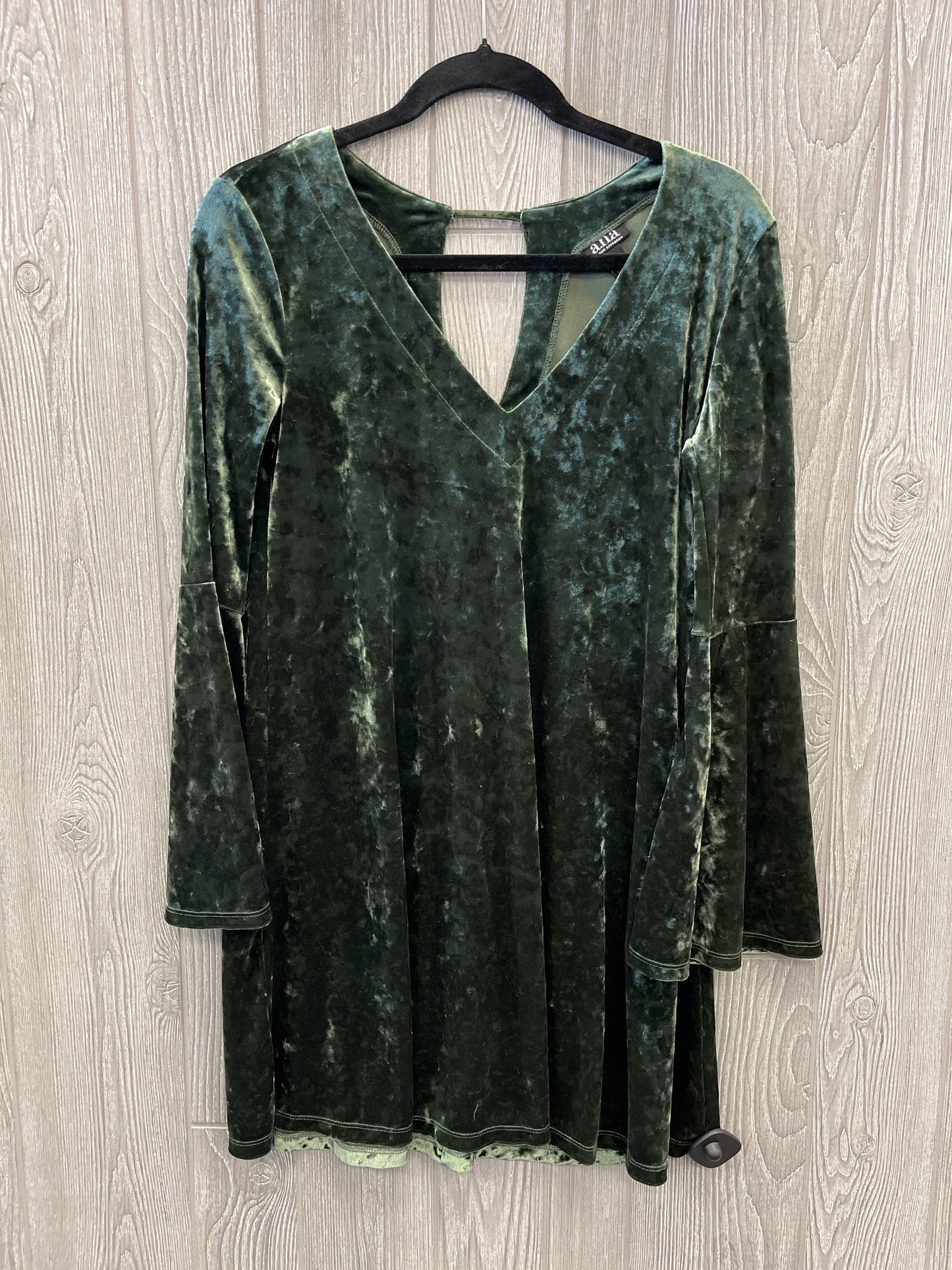 Dress Casual Short By Ana In Green, Size: Xs