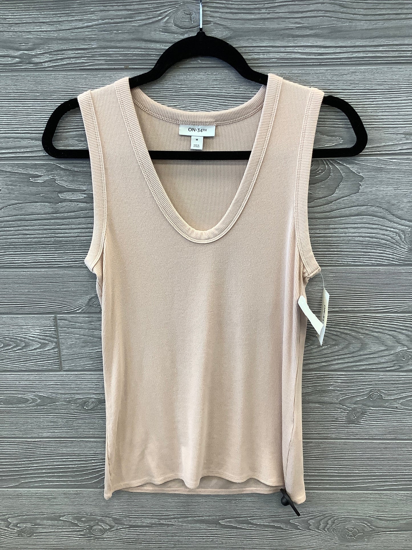 Top Sleeveless By Clothes Mentor In Pink, Size: M