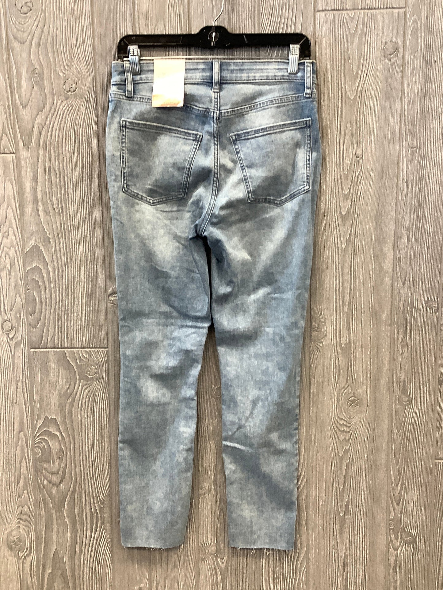 Jeans Skinny By Lc Lauren Conrad In Blue Denim, Size: 8