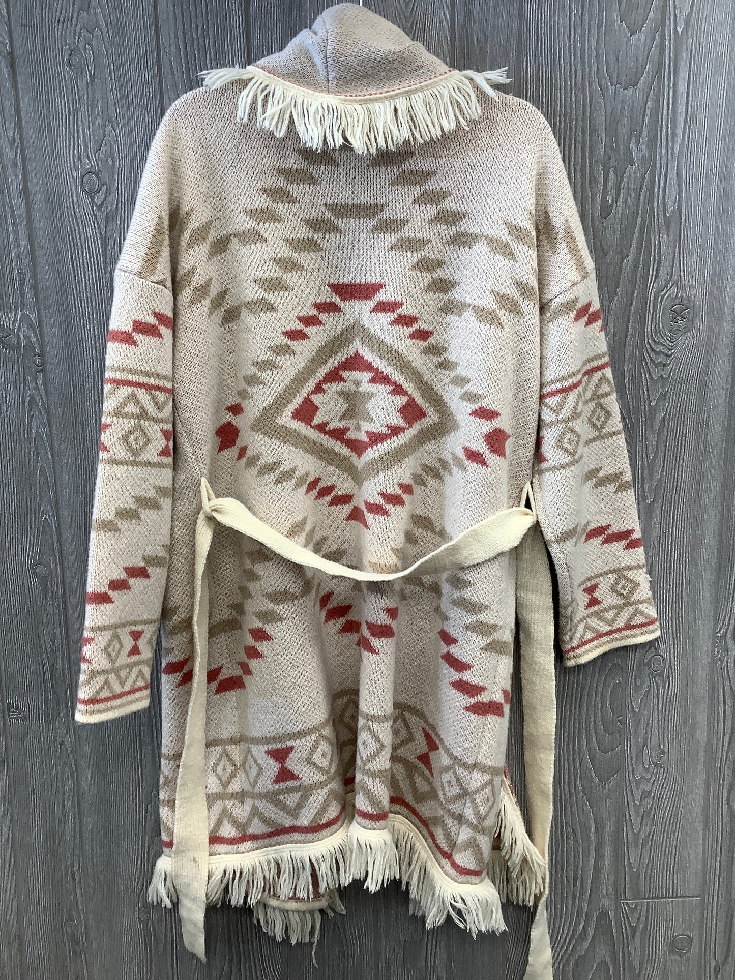 Sweater Cardigan By Cmc In Cream, Size: 1x