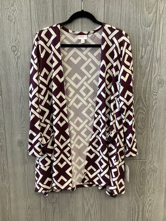 Cardigan By Lularoe In Purple, Size: M