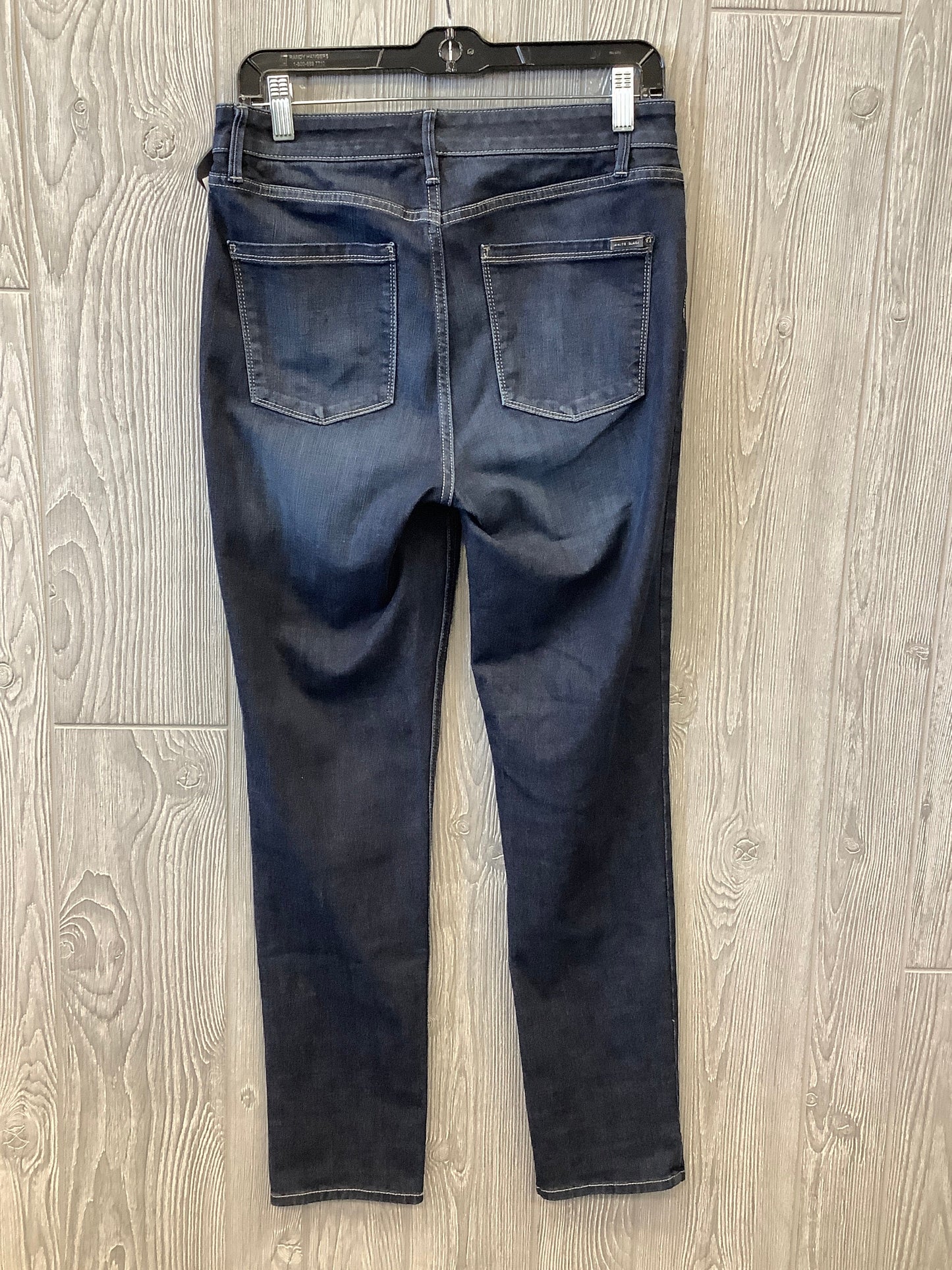 Jeans Skinny By White House Black Market In Blue Denim, Size: 8