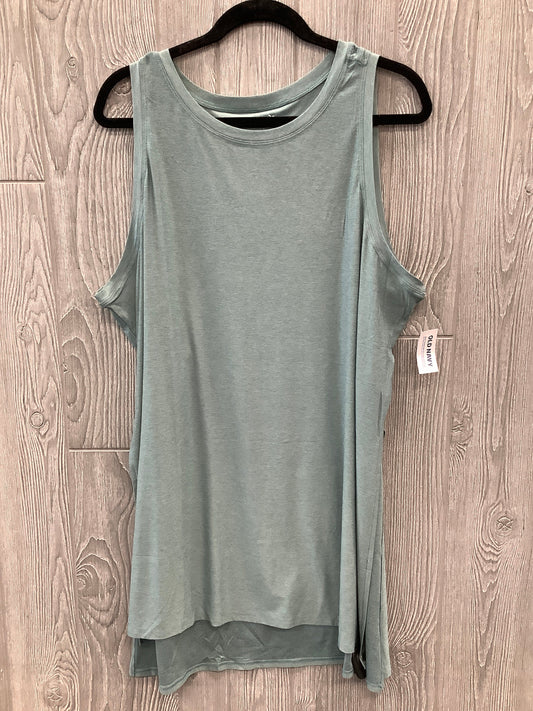 Athletic Tank Top By Old Navy In Green, Size: Xl