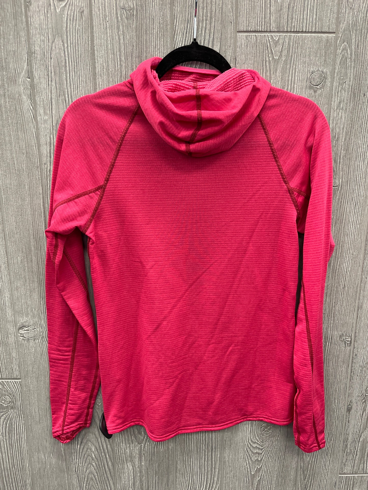 Athletic Top Long Sleeve Hoodie By L.l. Bean In Pink, Size: S