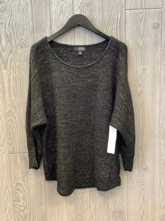 Sweater By Ana In Black, Size: Xlp