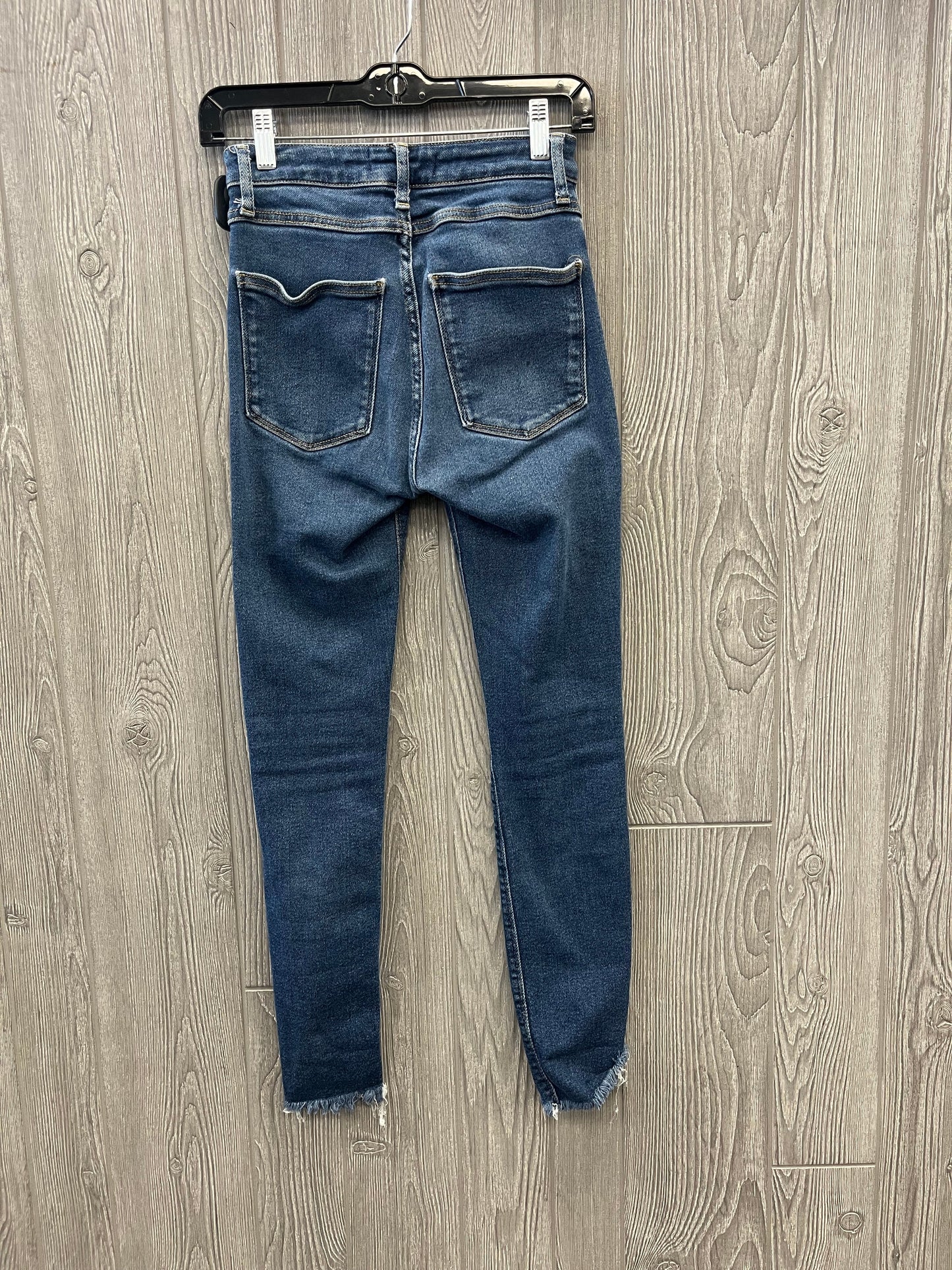 Jeans Boyfriend By Zara In Blue Denim, Size: 2