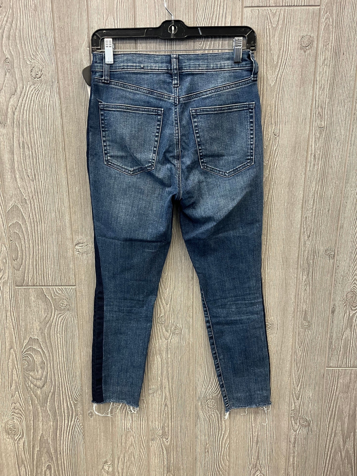 Jeans Cropped By Gap In Blue Denim, Size: 4