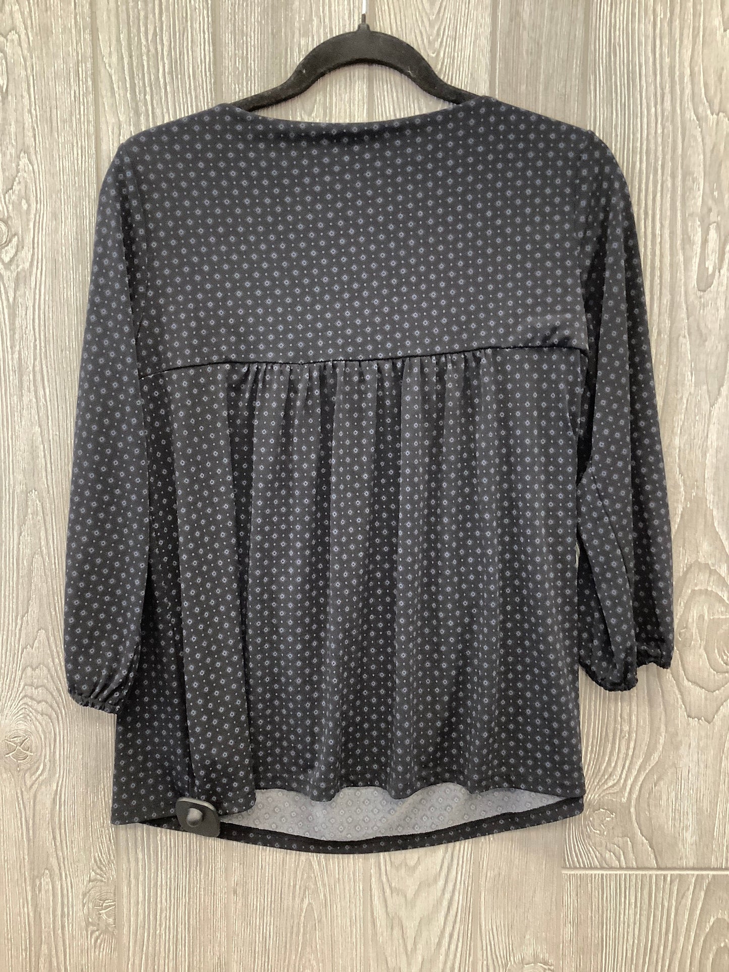 Top 3/4 Sleeve By Michael By Michael Kors In Black, Size: Sp