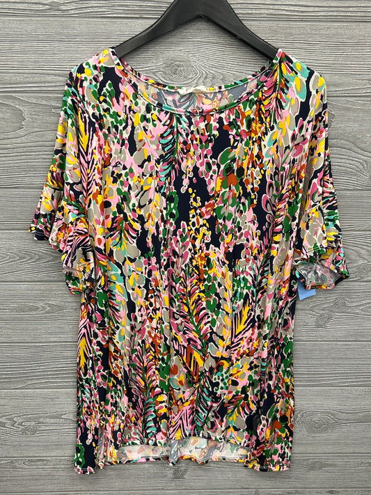 Top Short Sleeve By Clothes Mentor In Multi-colored, Size: 3x