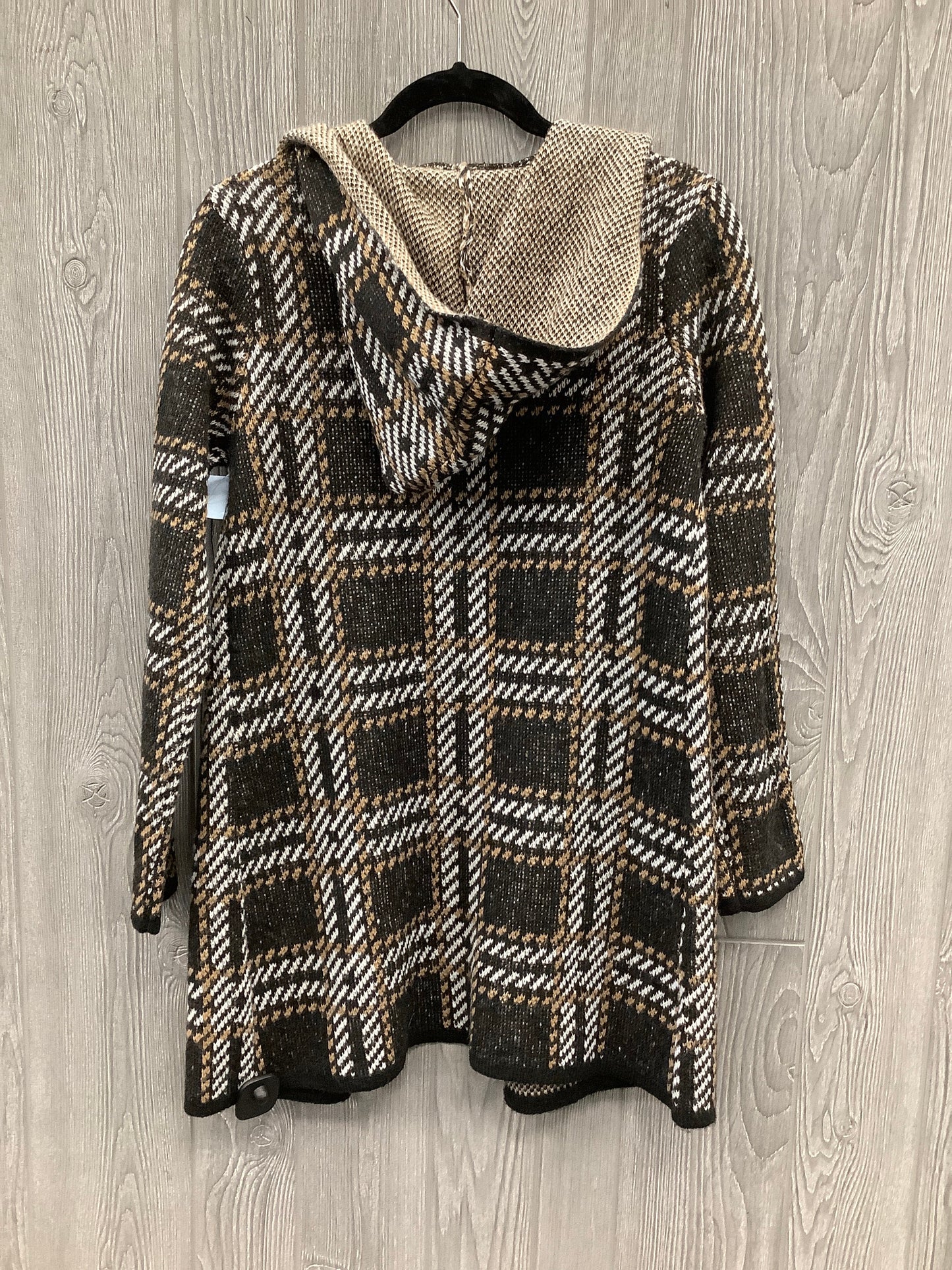 Sweater Cardigan By Clothes Mentor In Brown, Size: S