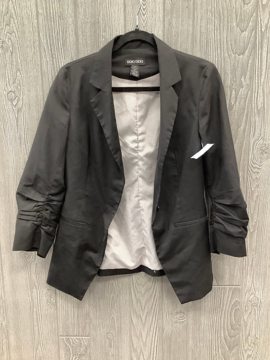 Blazer By Clothes Mentor In Black, Size: L