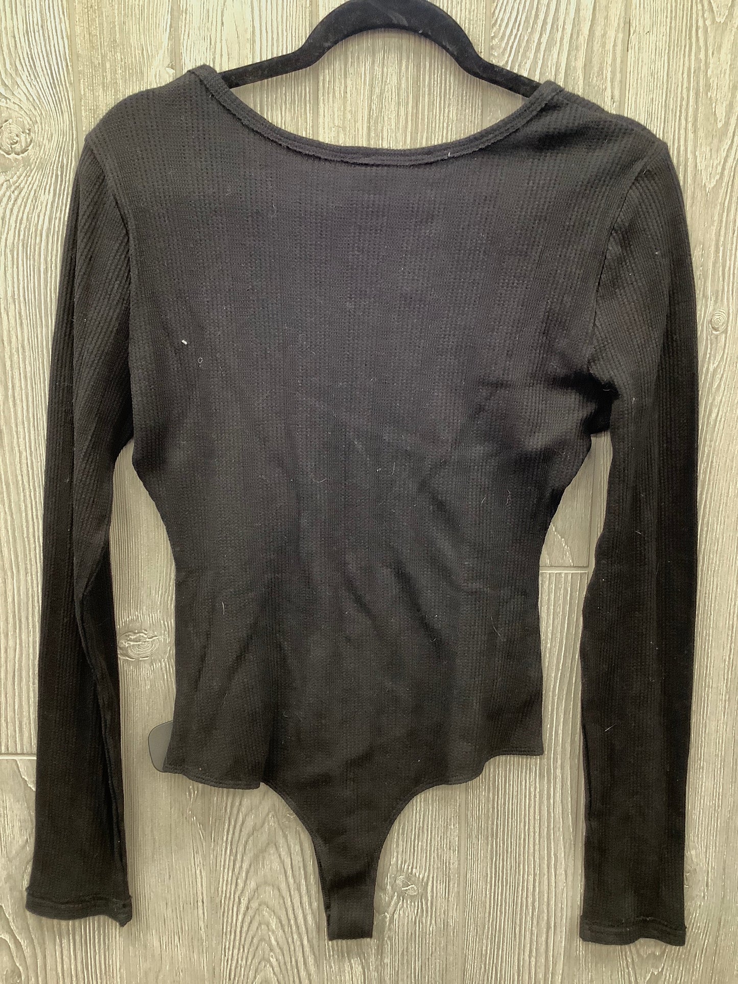 Bodysuit By Clothes Mentor In Black, Size: L