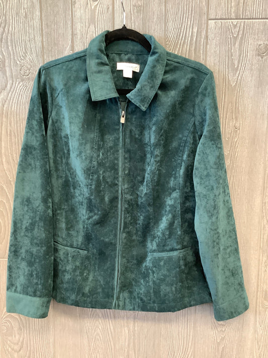 Blazer By Christopher And Banks In Green, Size: L