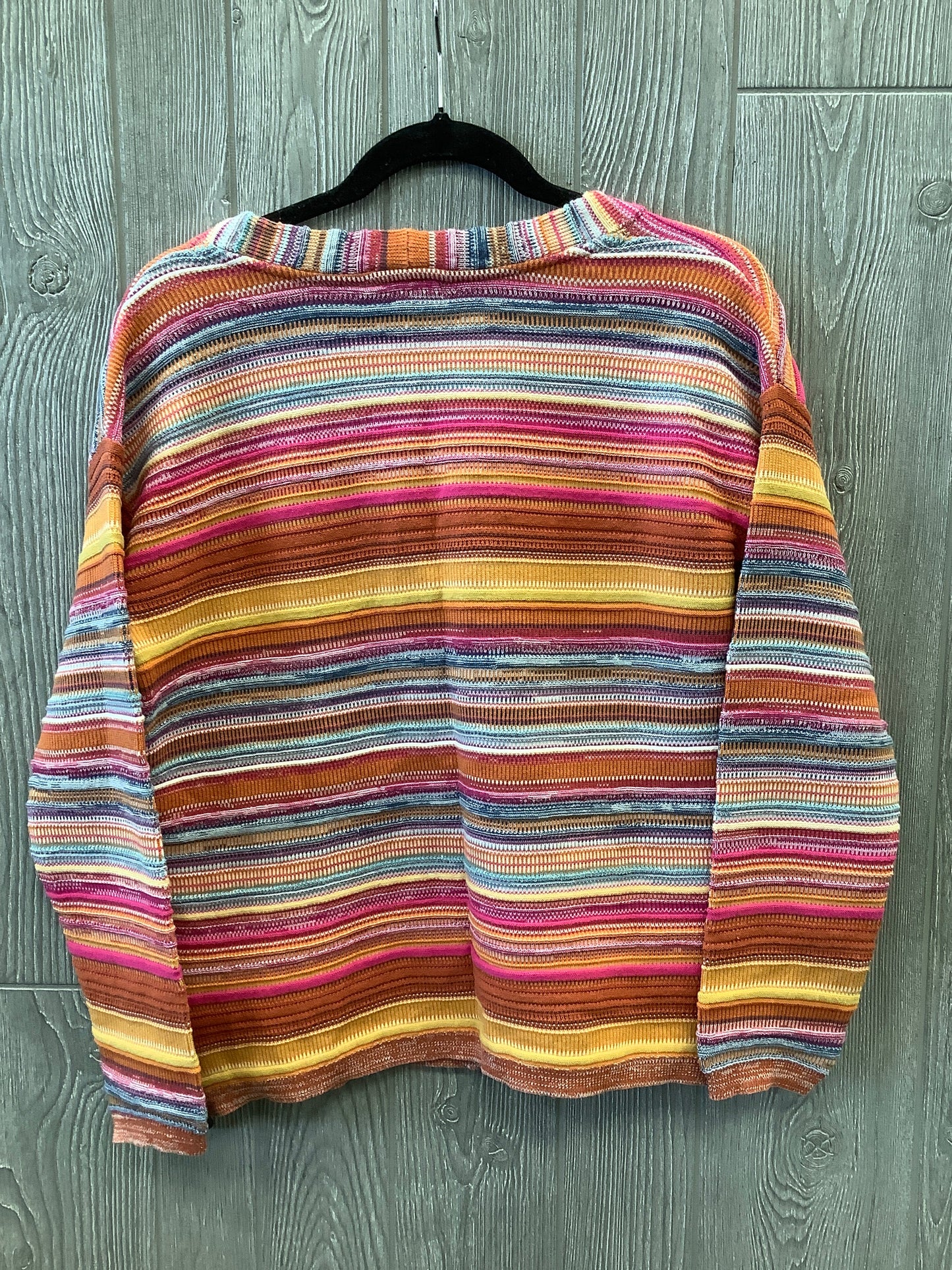 Sweater Cardigan By Coldwater Creek In Multi-colored, Size: Sp