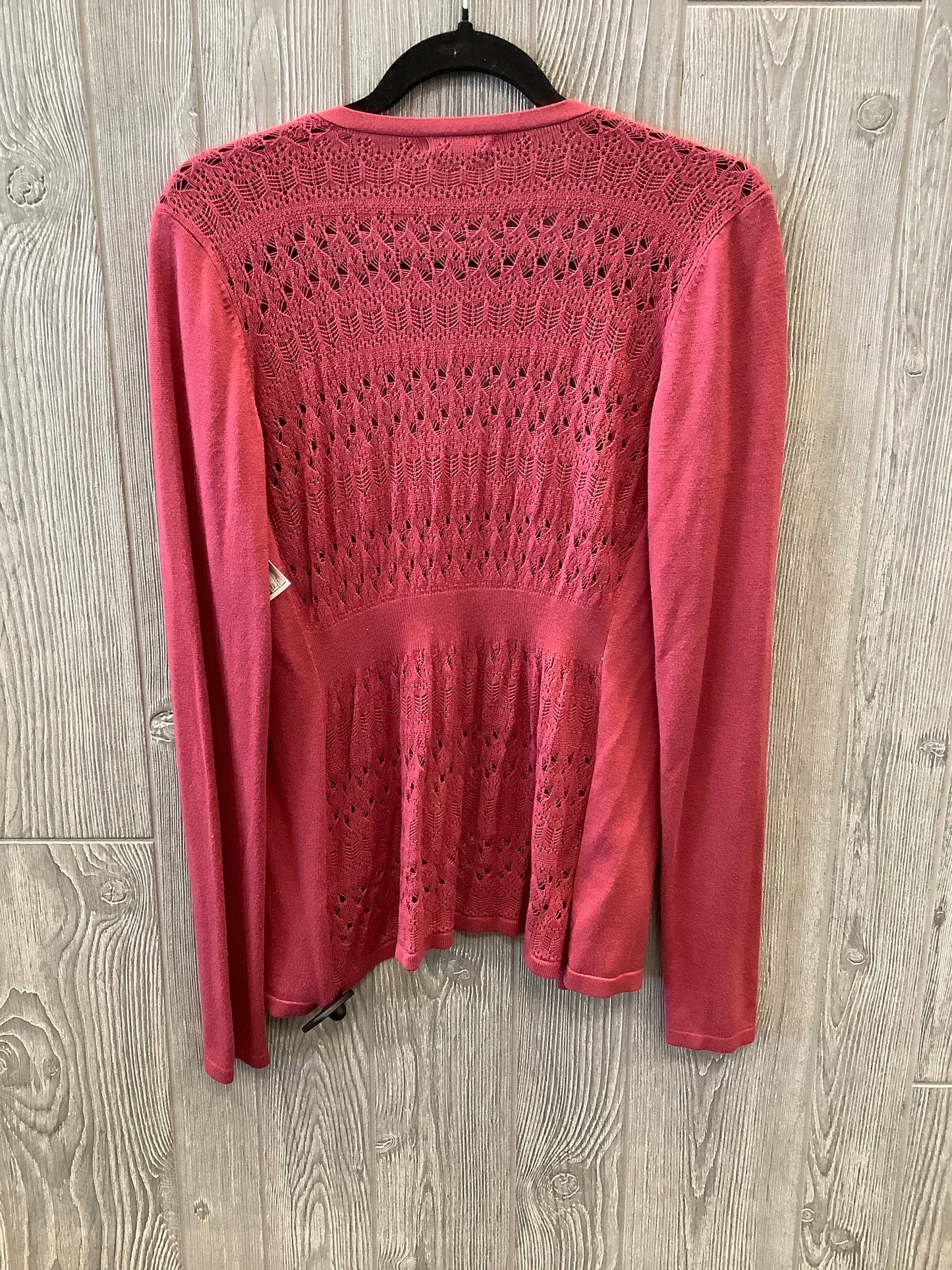 Cardigan By Maurices In Red, Size: L