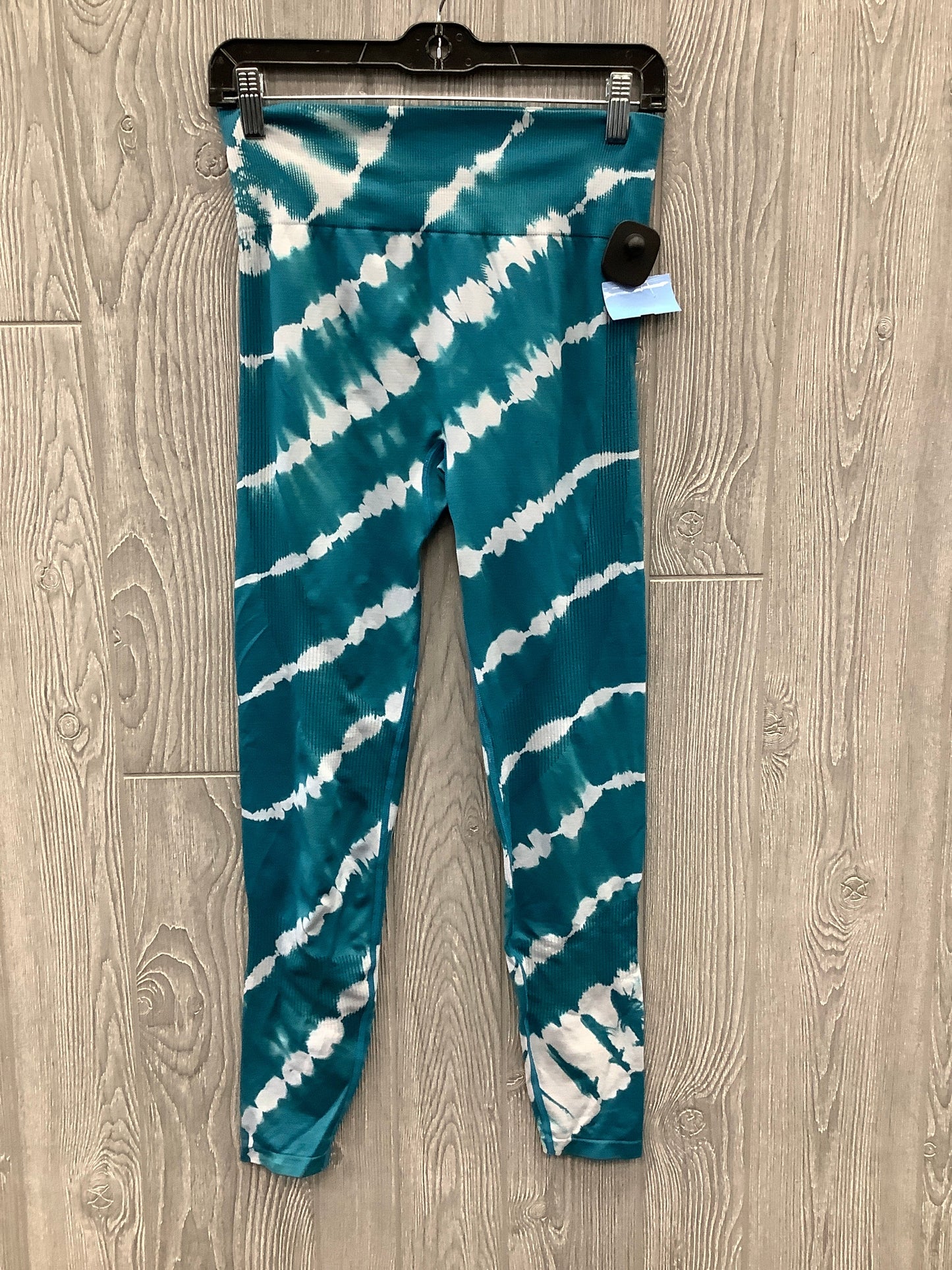 Athletic Leggings By Pink In Aqua, Size: M