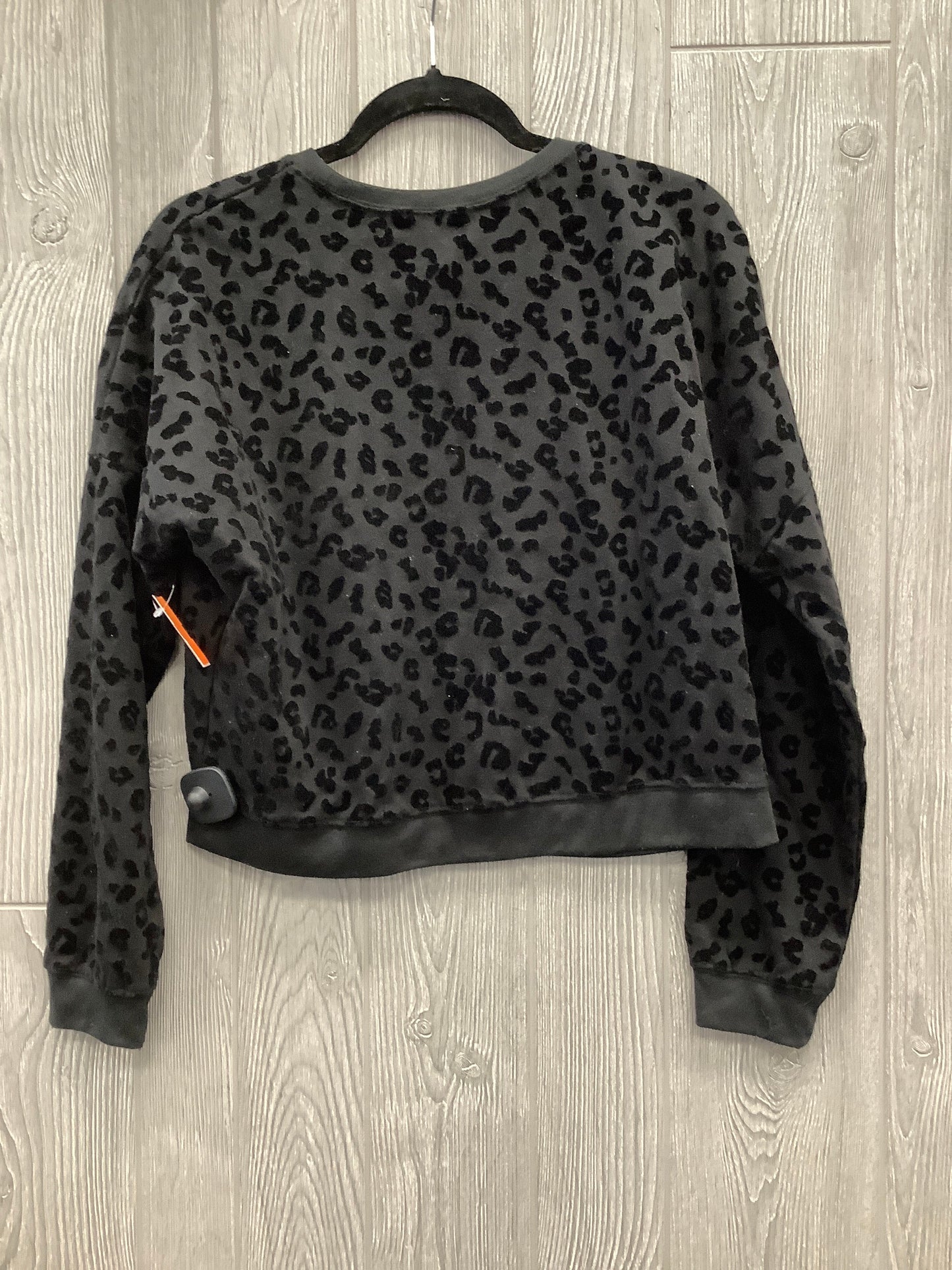 Top Long Sleeve By Alya In Black, Size: M