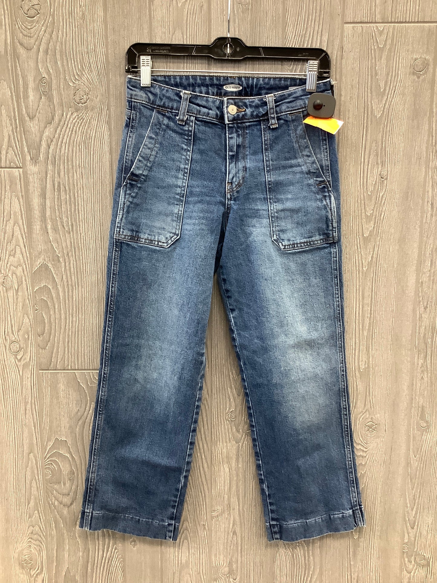 Jeans Wide Leg By Old Navy In Blue Denim, Size: 2