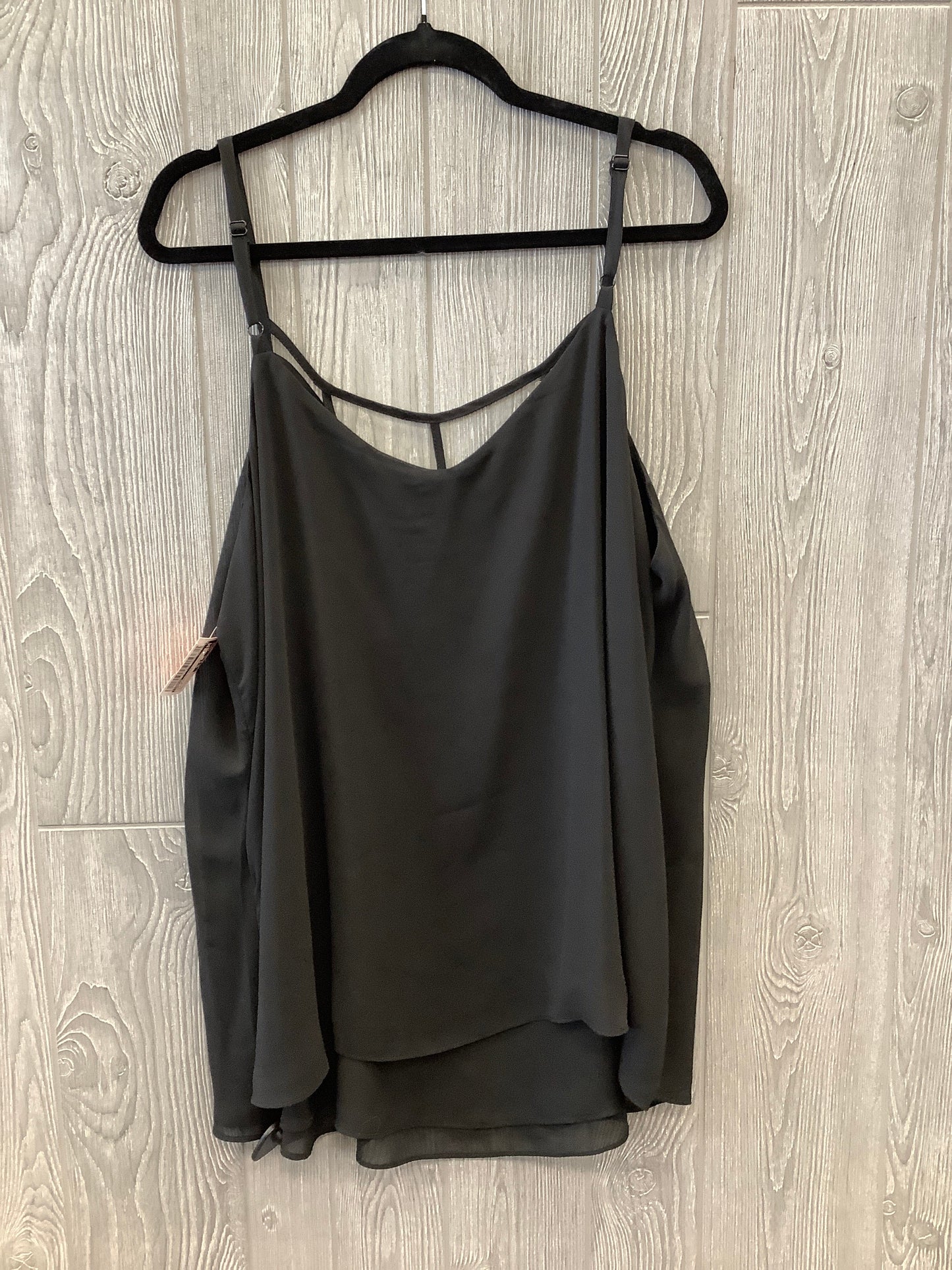 Top Sleeveless By Torrid In Black, Size: 3x