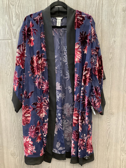 Kimono By Catherines In Blue, Size: 2x