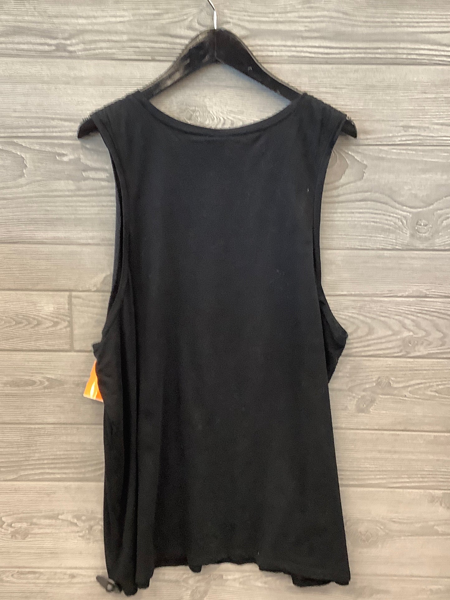 Top Sleeveless By Torrid In Black, Size: 3x