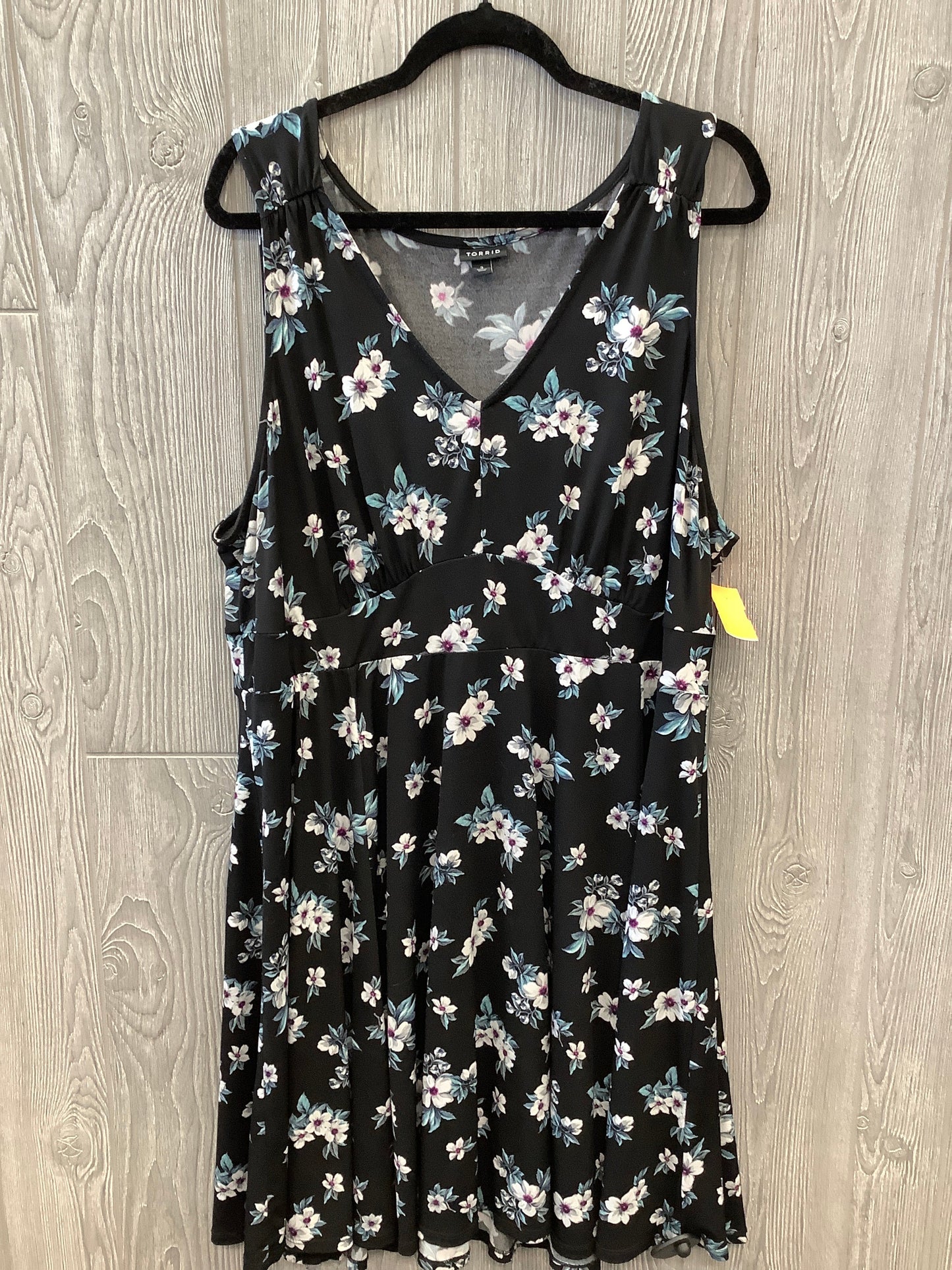 Dress Casual Midi By Torrid In Floral Print, Size: 3x