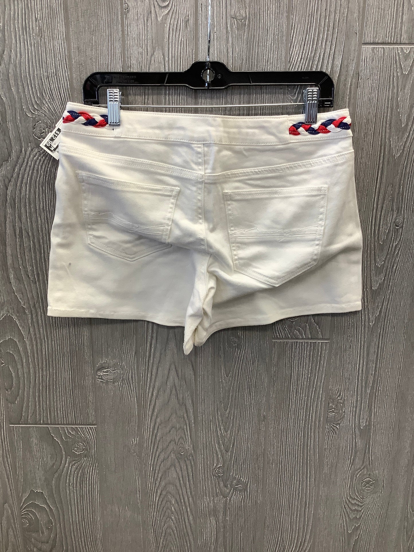 Shorts By New York And Co In White Denim, Size: 6