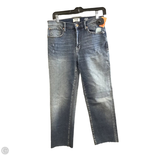 Jeans Straight By Kensie In Blue Denim, Size: 8