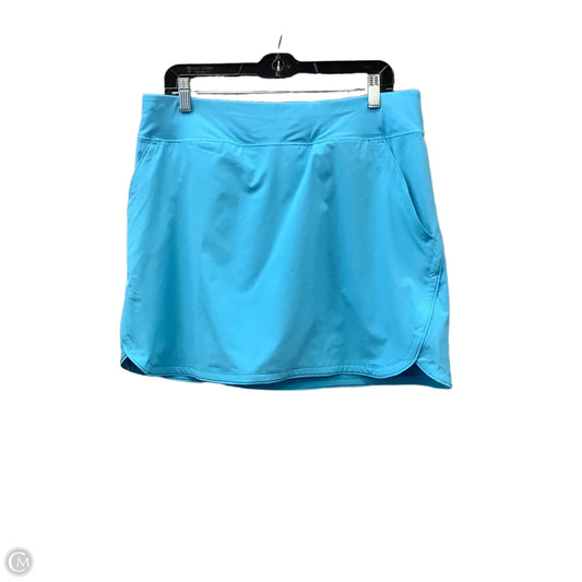 Athletic Skirt By Lands End In Blue, Size: Xl