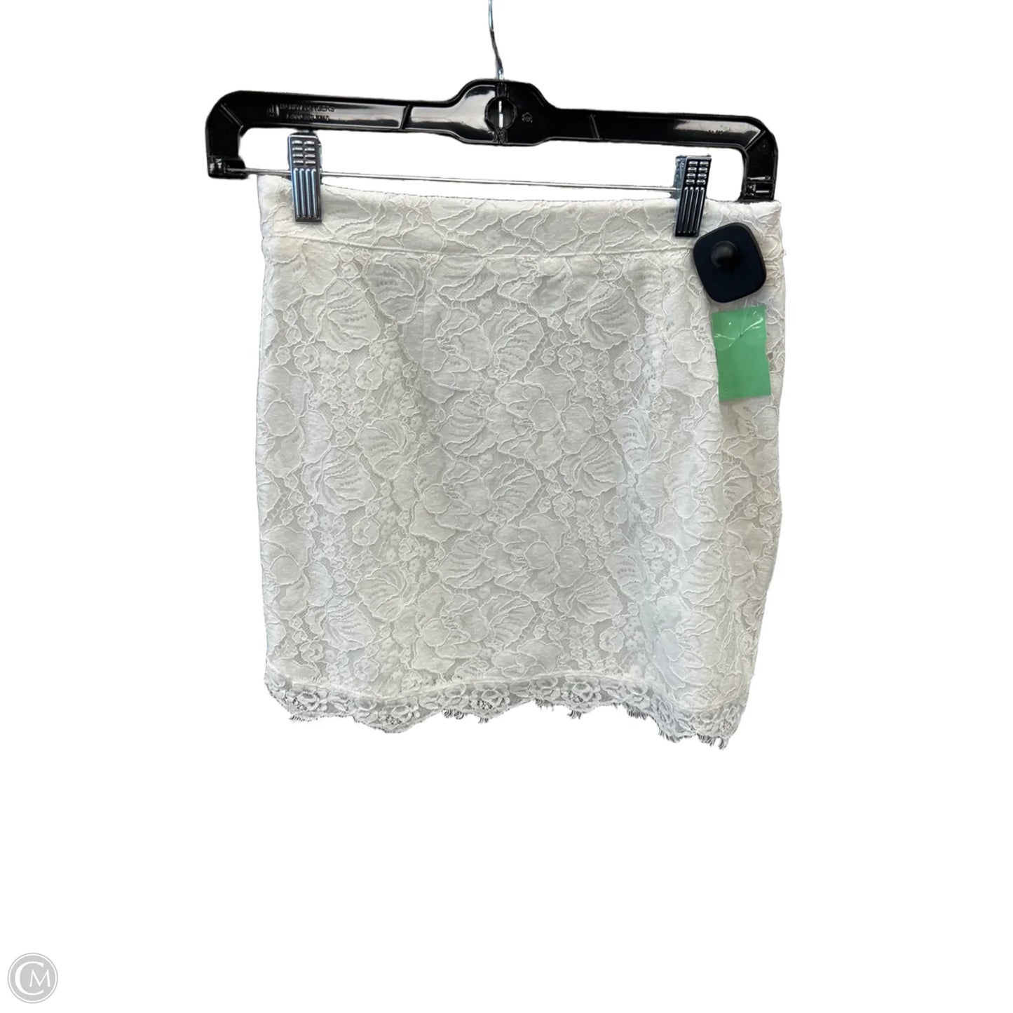 Skirt Mini & Short By Aqua In White, Size: 0