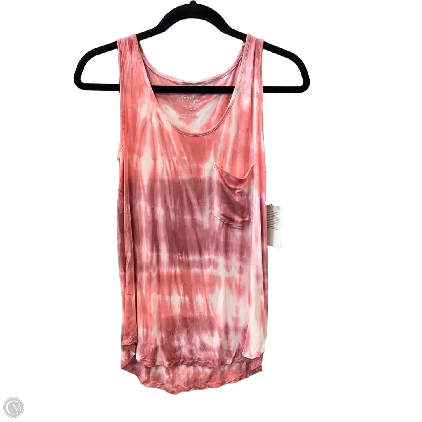 Top Sleeveless By Grace In Red, Size: Xs