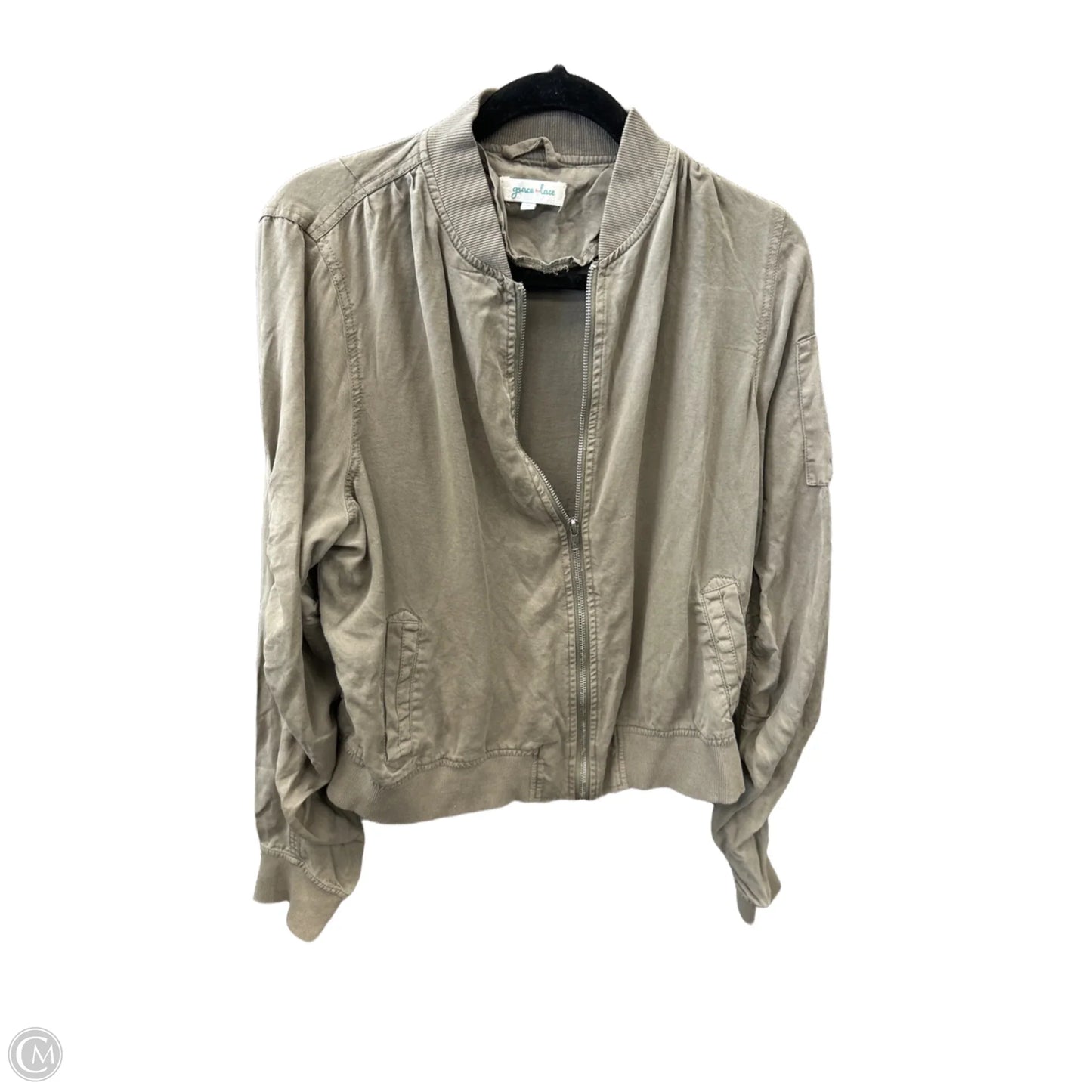 Jacket Other By Grace In Green, Size: M