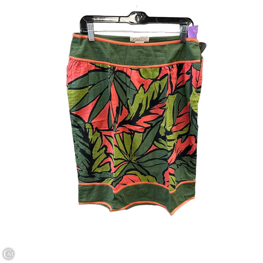Skirt Midi By Clothes Mentor In Green, Size: 10