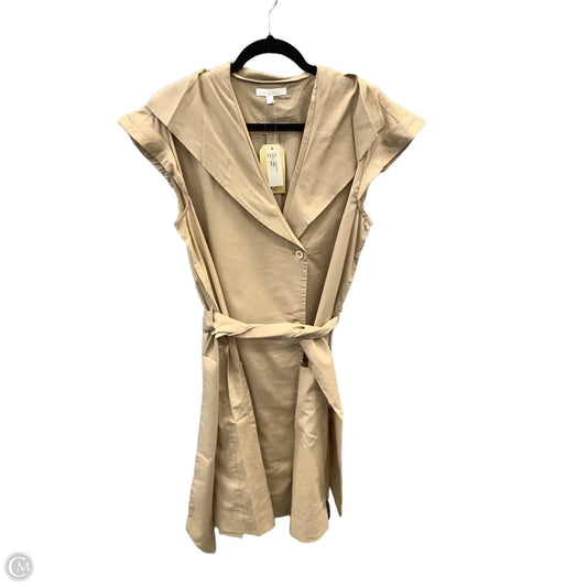 Dress Casual Short By Clothes Mentor In Tan, Size: L